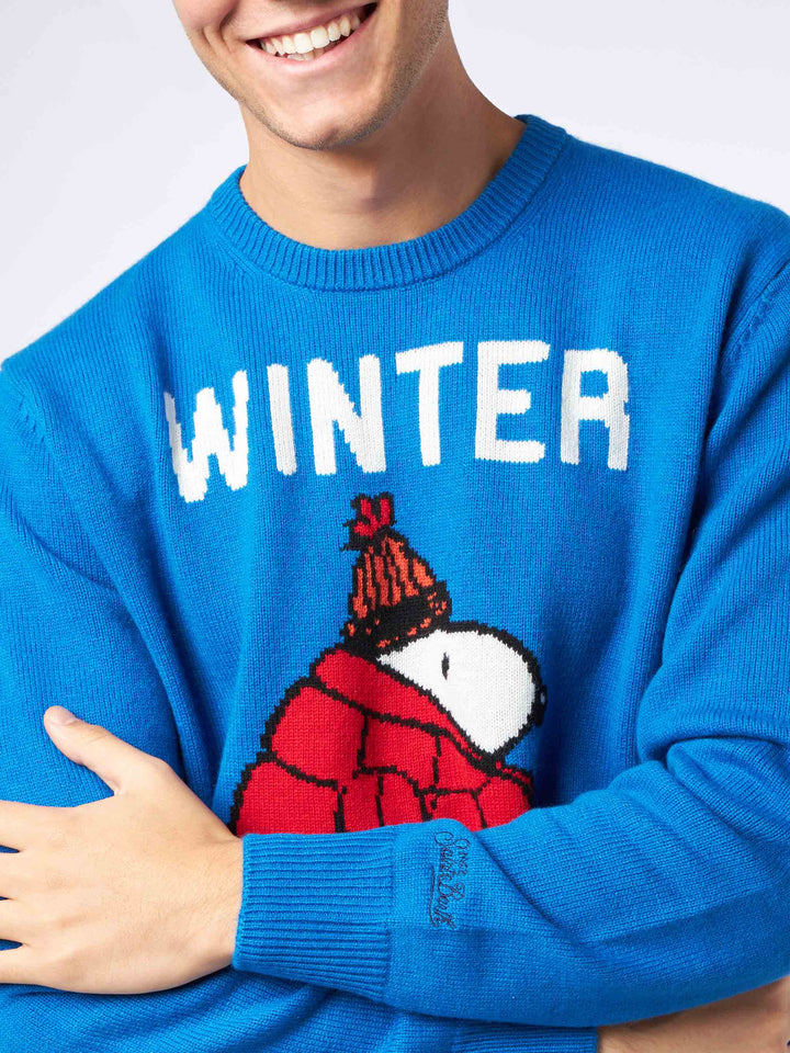 Snoopy Winter Mood man sweater | Peanuts™ Special Edition - MC2 Saint Barth