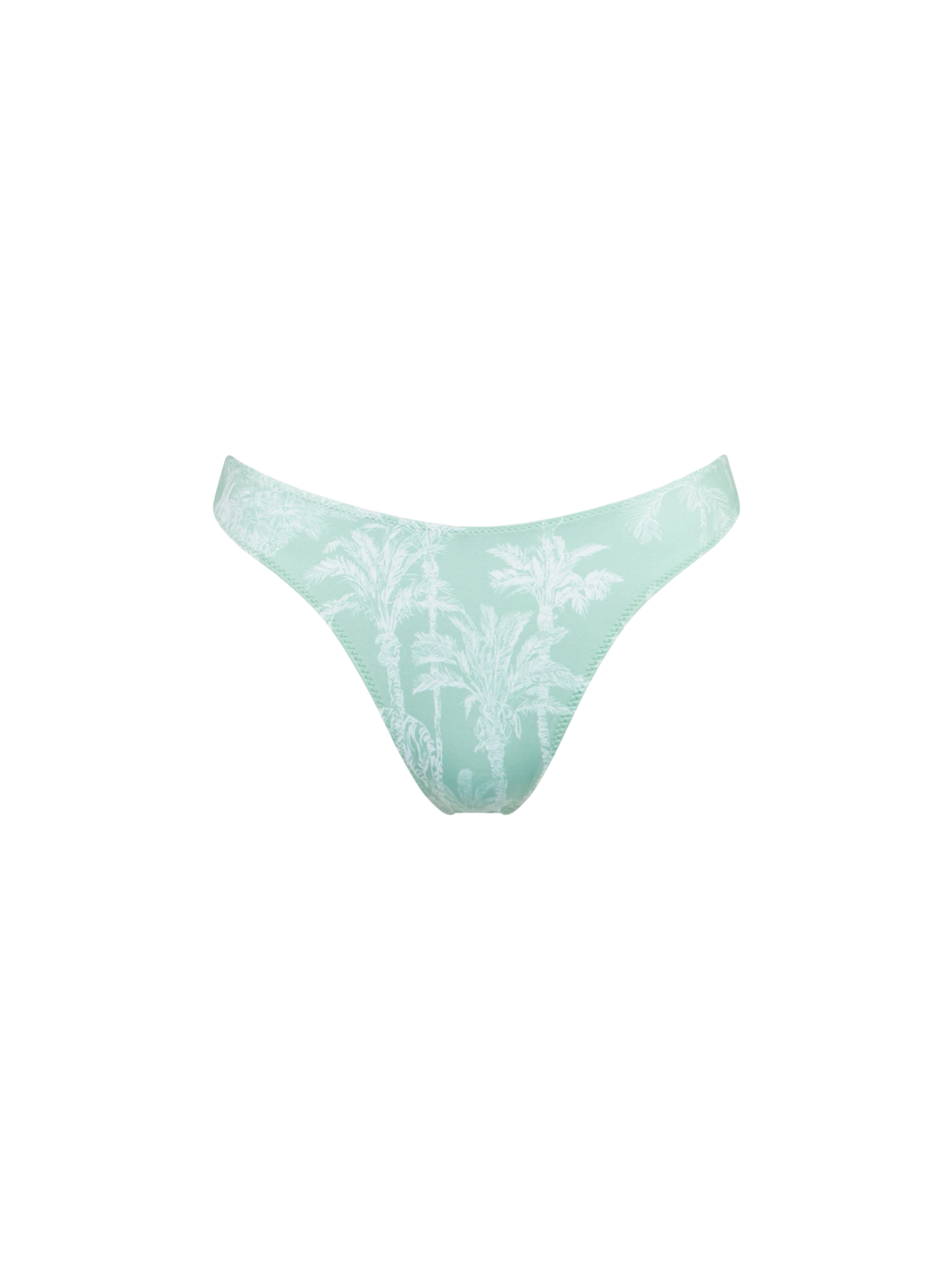 Woman cheeky swim briefs with jungle print - MC2 Saint Barth