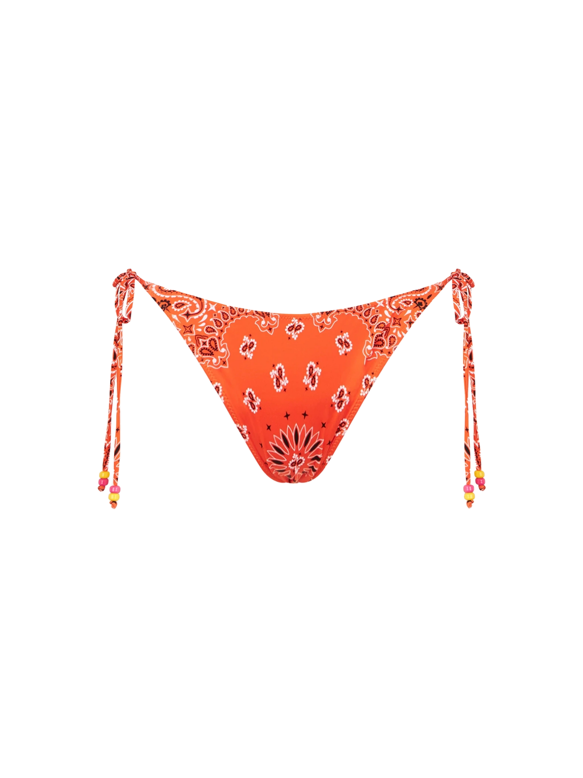 Woman swim briefs with bandanna print - MC2 Saint Barth
