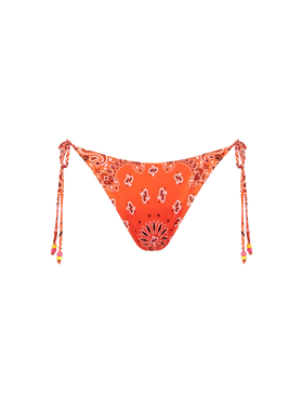 Woman swim briefs with bandanna print - MC2 Saint Barth