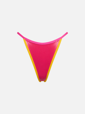 Woman multicolor cheeky swim briefs - MC2 Saint Barth