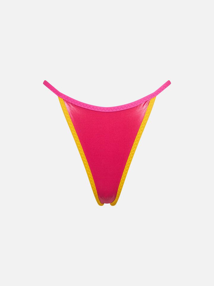 Woman multicolor cheeky swim briefs - MC2 Saint Barth
