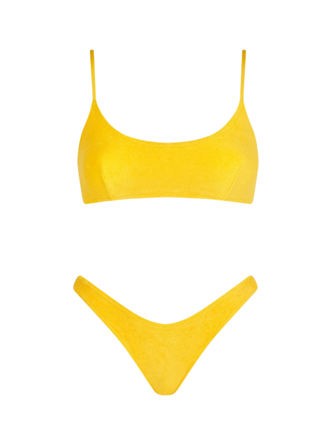 Woman terry bralette swimsuit - MC2 Saint Barth