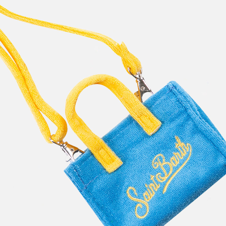Turquoise terry key holder - MC2 Saint Barth