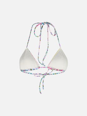 Damen-Triangel-Bikinioberteil Leah mit Radical Flower Patch 