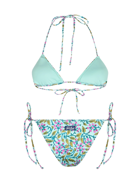 Woman radical flower triangle bikini Leah Marielle - MC2 Saint Barth