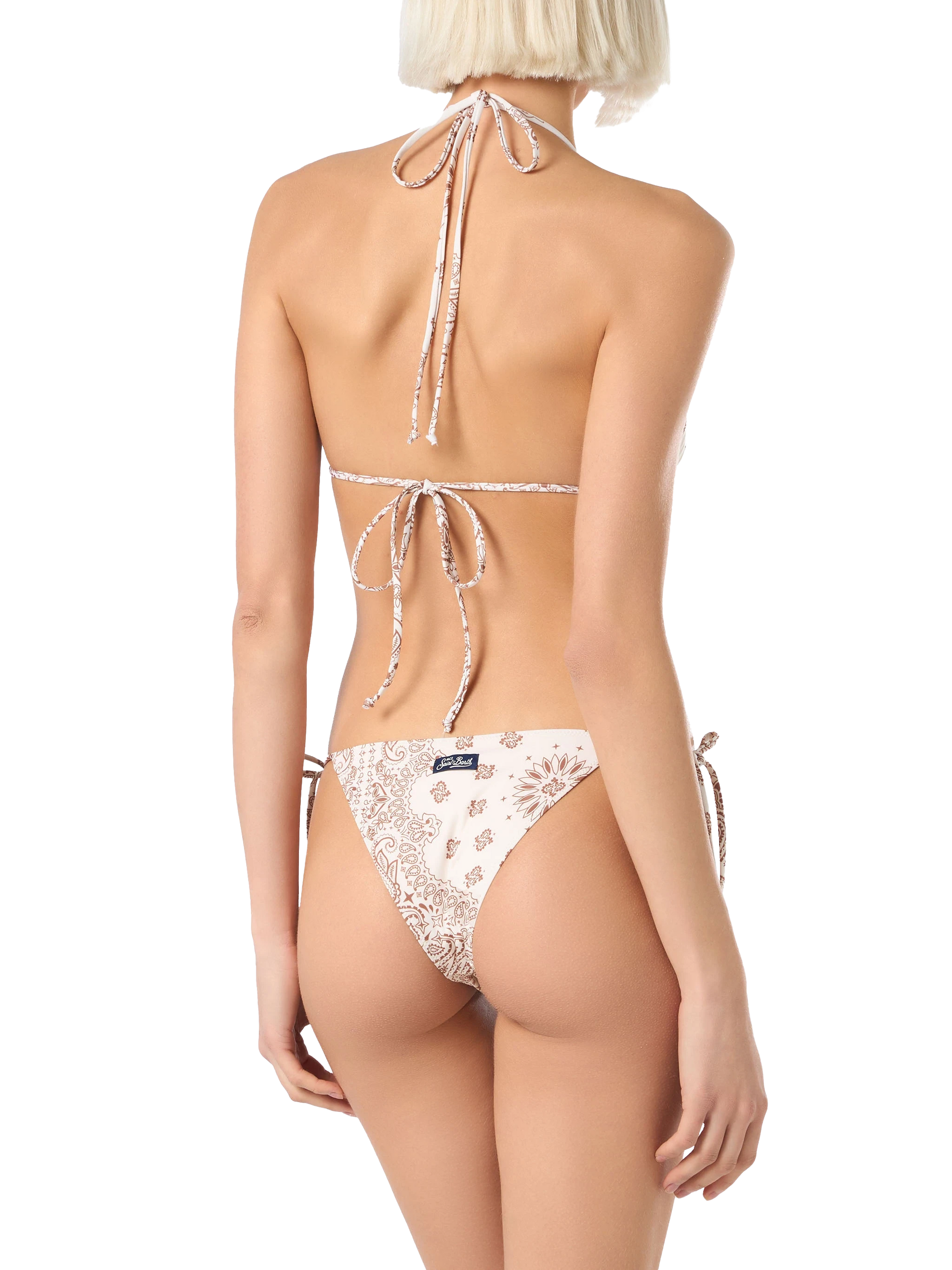 Woman bandanna triangle bikini Leah Marielle - MC2 Saint Barth