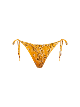Woman swim briefs with bandanna print - MC2 Saint Barth