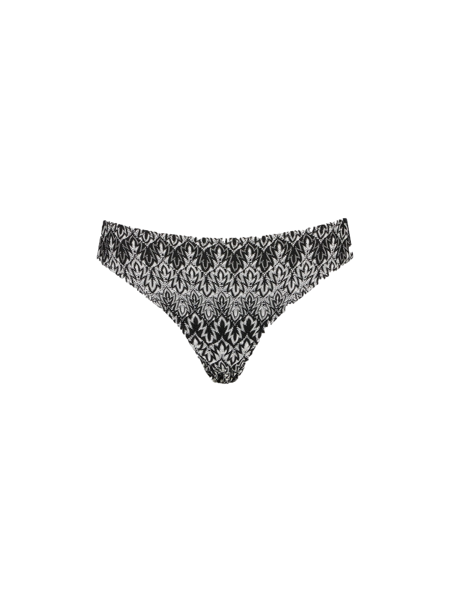 Slip mare da donna in maglia chevron