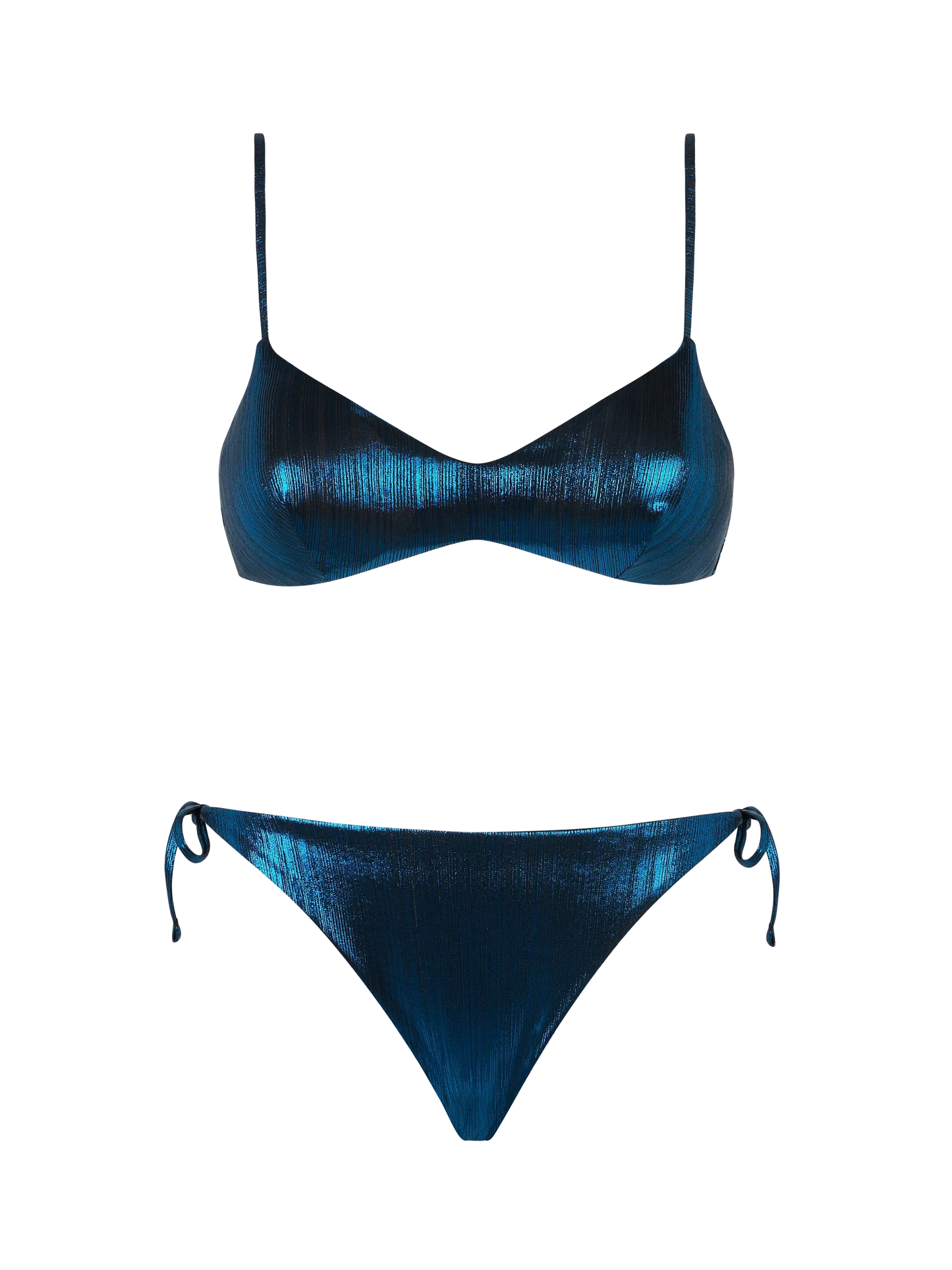Woman laminated bralette bikini - MC2 Saint Barth