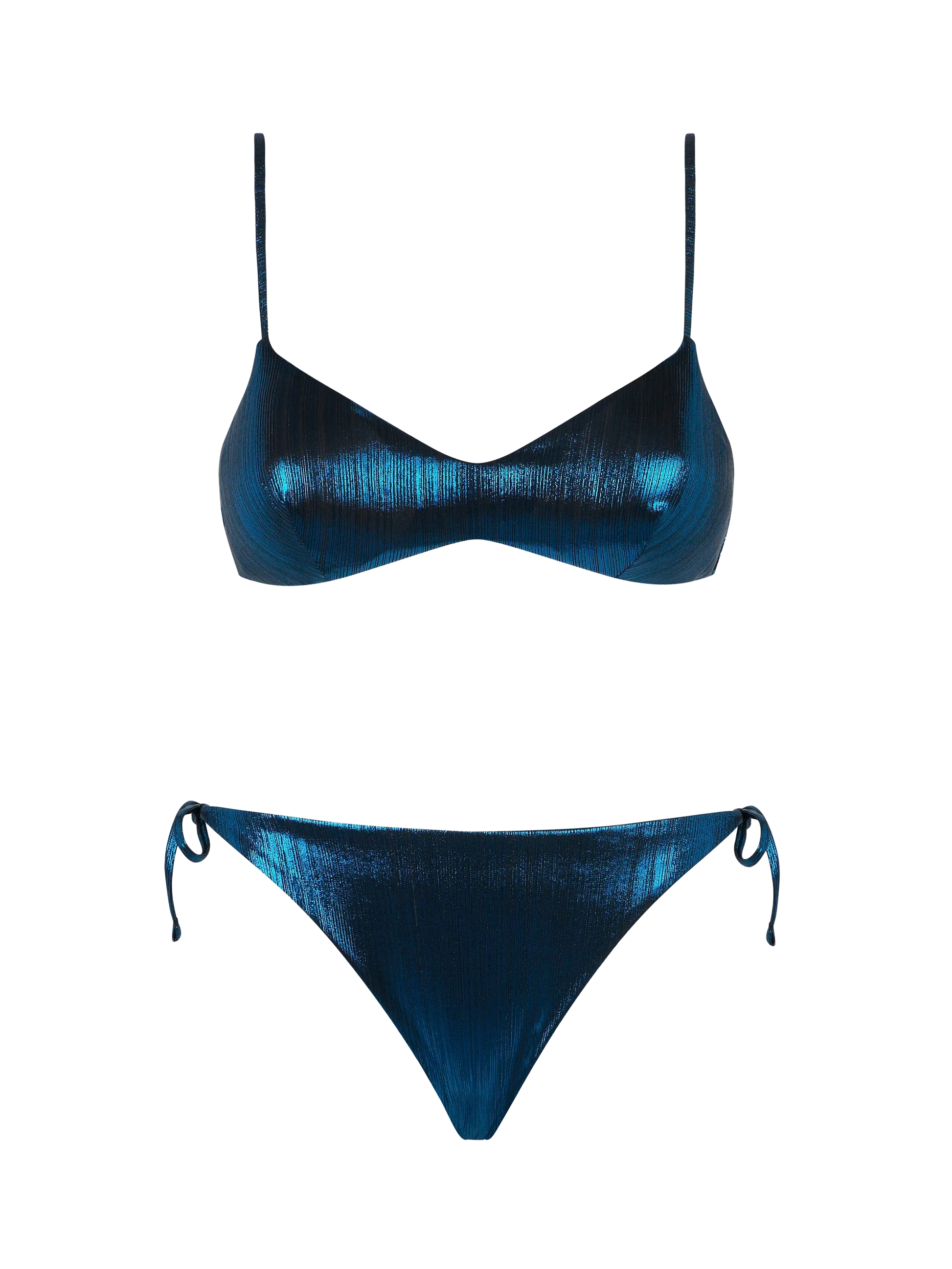 Woman laminated bralette bikini - MC2 Saint Barth