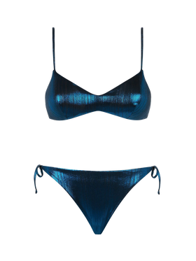 Woman laminated bralette bikini - MC2 Saint Barth