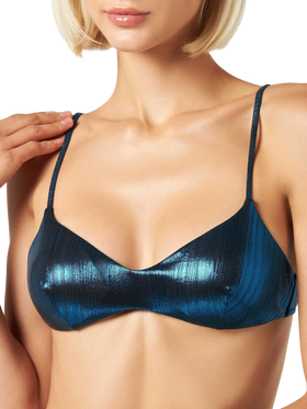 Woman laminated bralette bikini - MC2 Saint Barth