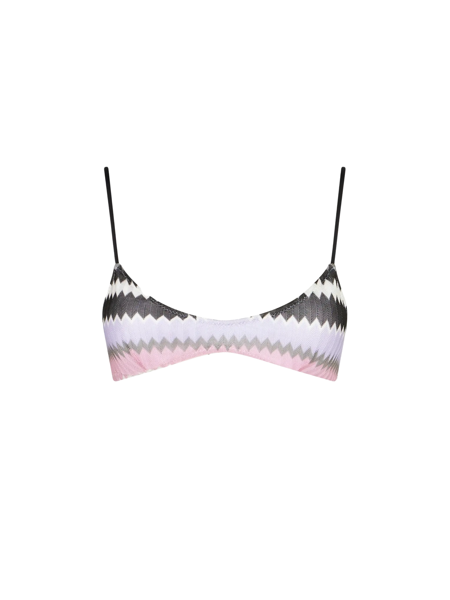 Lilac knitted bralette - MC2 Saint Barth