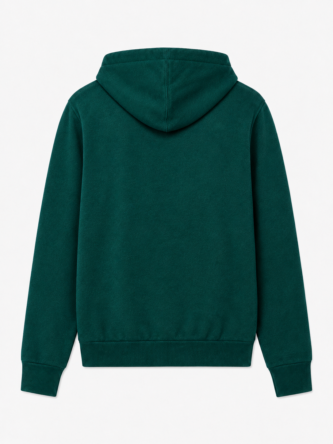 Maglia Mahony in lana con cappuccio verde tinta unita
