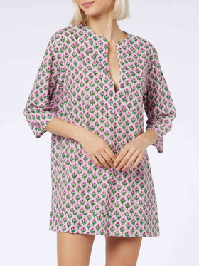 Woman cotton tunic dress Macha - MC2 Saint Barth
