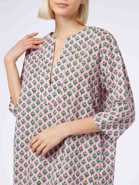 Woman cotton tunic dress Macha - MC2 Saint Barth