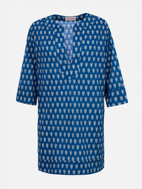Woman cotton tunic dress Macha - MC2 Saint Barth
