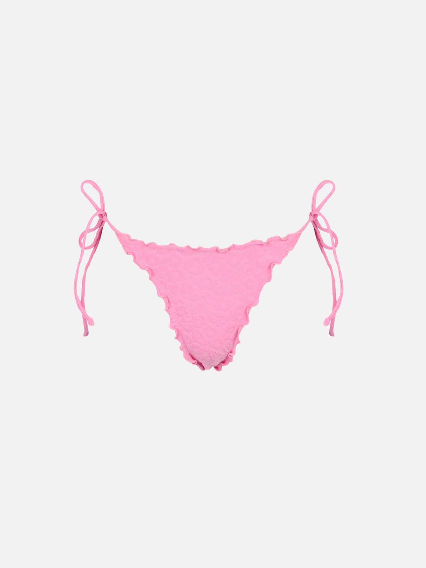 Miami animalier embossed cheeky swim briefs