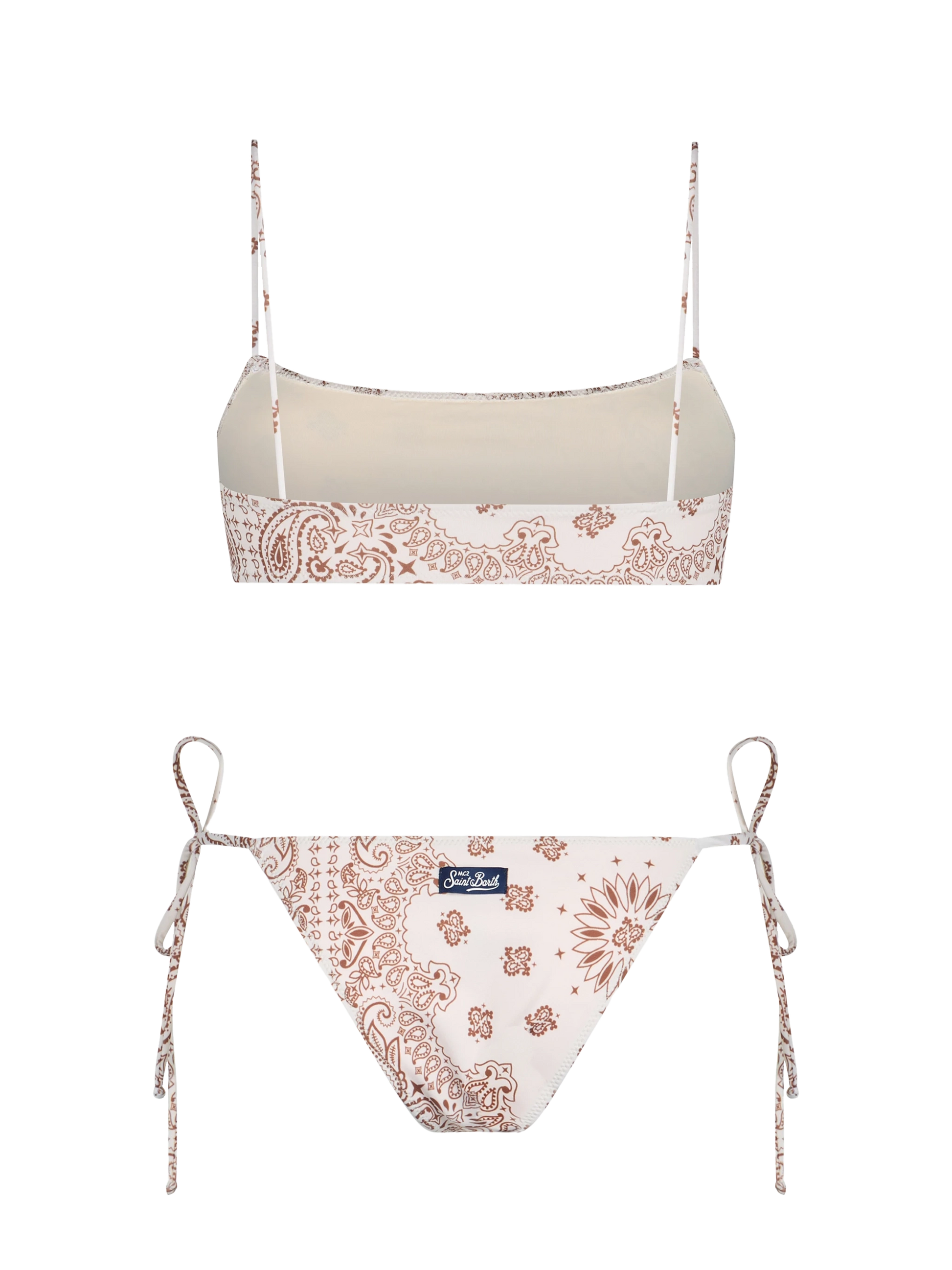 Woman bandanna bralette bikini Sadie Marielle - MC2 Saint Barth
