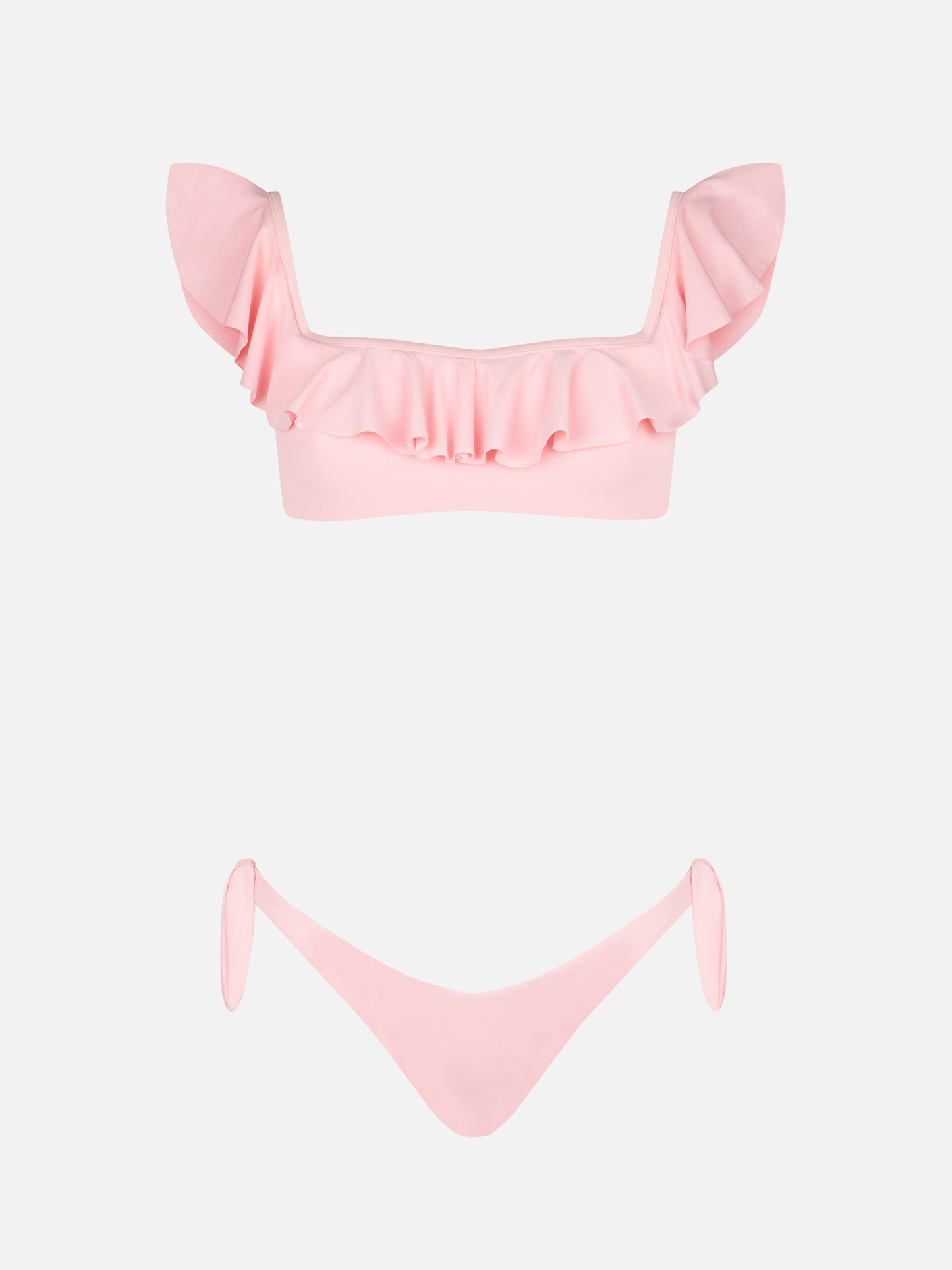 Off Shoulder pink Bikini top - MC2 Saint Barth