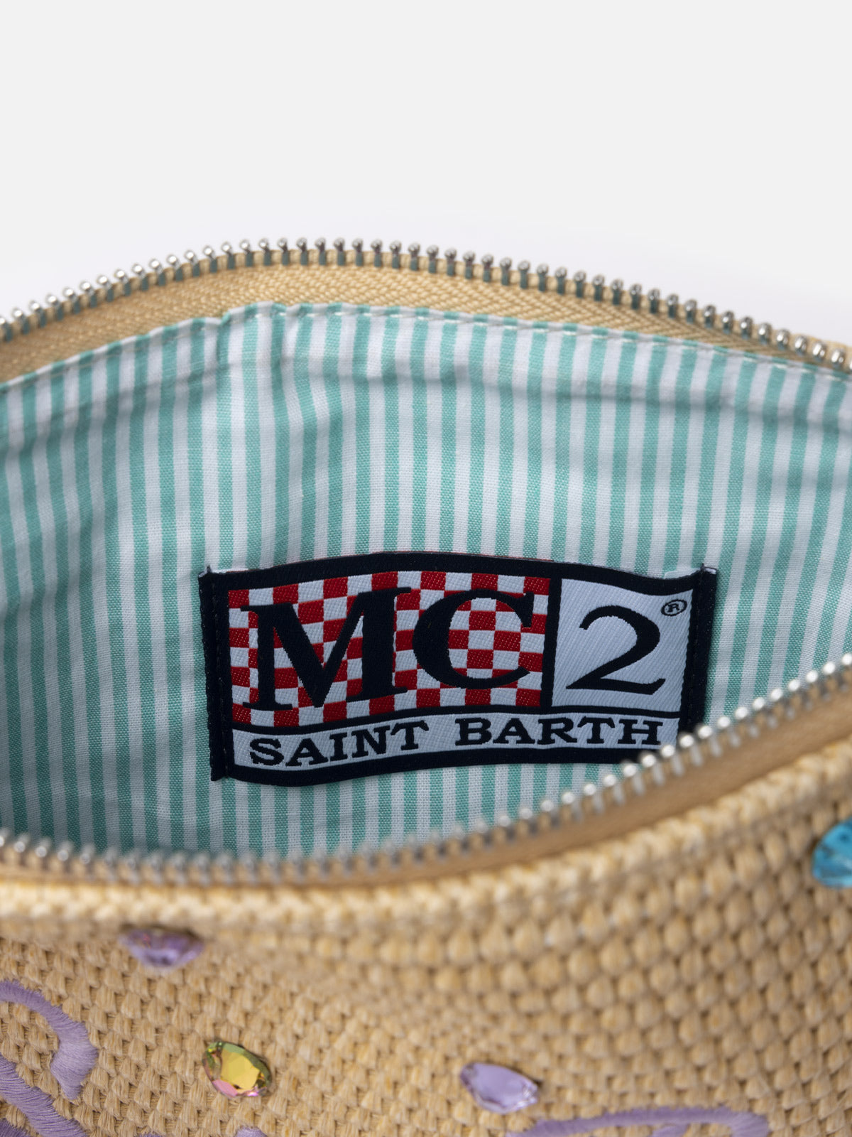 Parisienne Clutch mit Strassverzierung