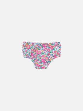 Bloomer per neonata Pimmy con stampa Betsy | REALIZZATO CON TESSUTO LIBERTY