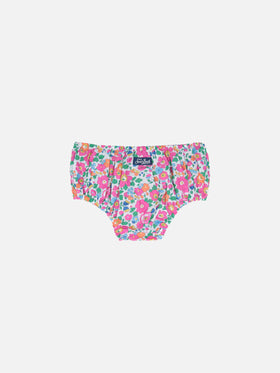 Bloomer per neonata Pimmy con stampa Betsy | REALIZZATO CON TESSUTO LIBERTY