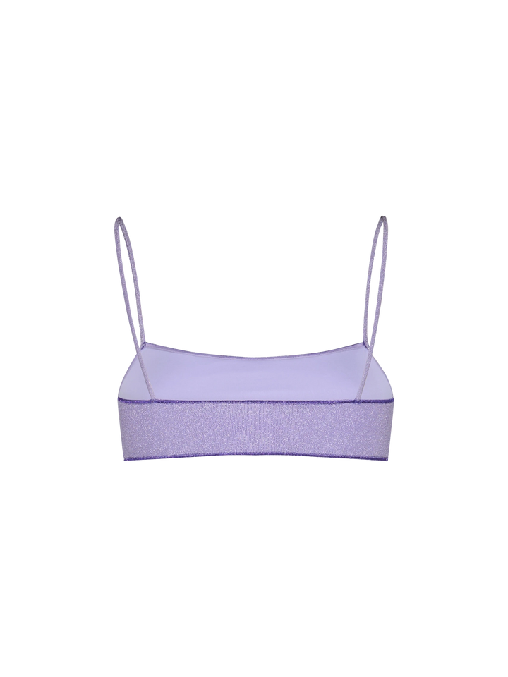 Woman lurex bralette beach top Sadie - MC2 Saint Barth