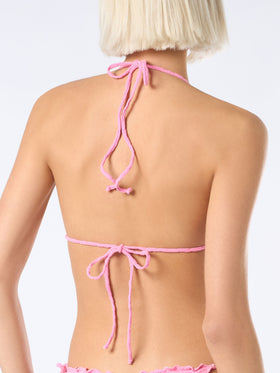 Sagittarius animalier embossed classic triangle top - MC2 Saint Barth