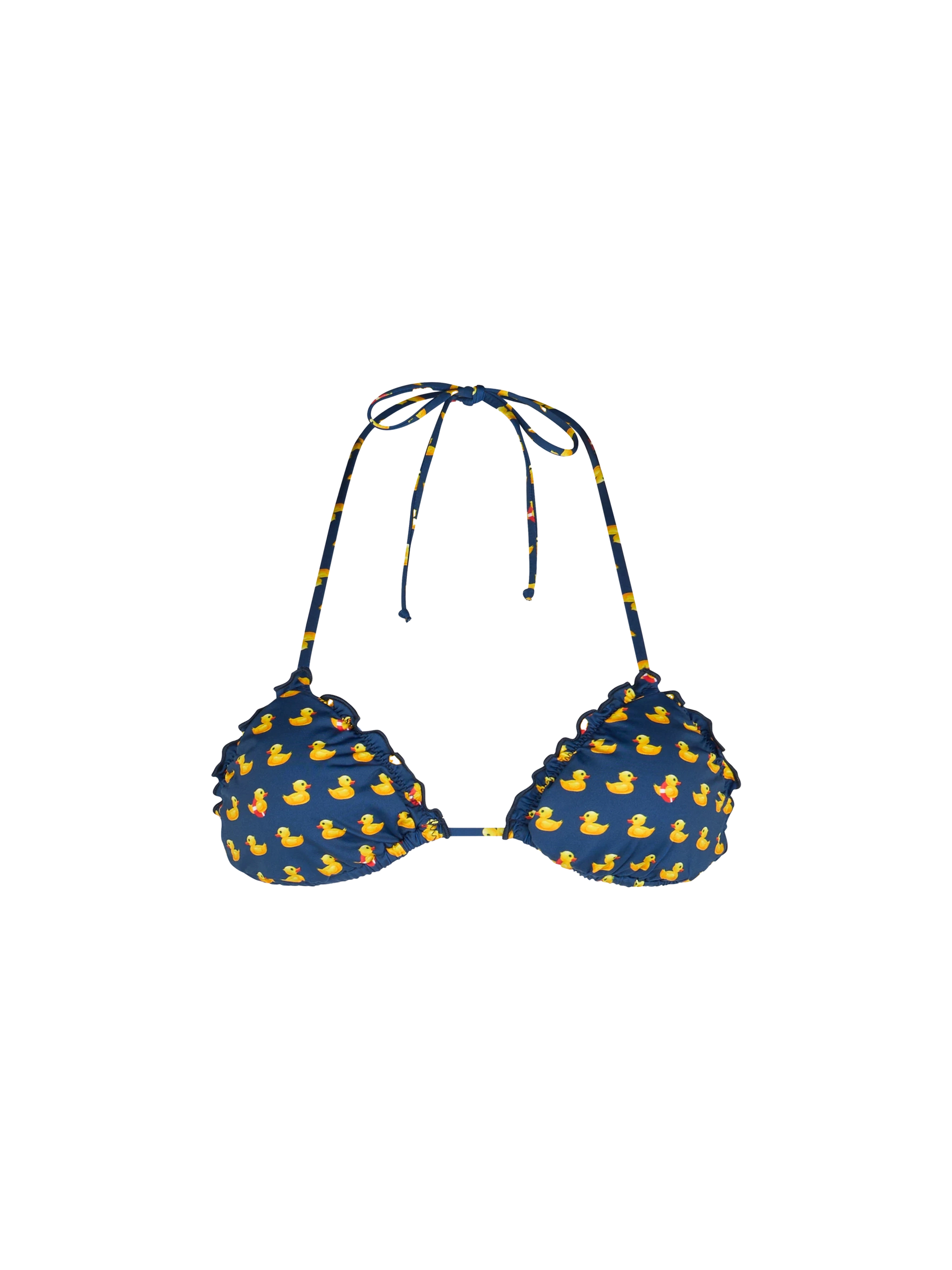 Woman ducky classic triangle beach top Sagittarius - MC2 Saint Barth