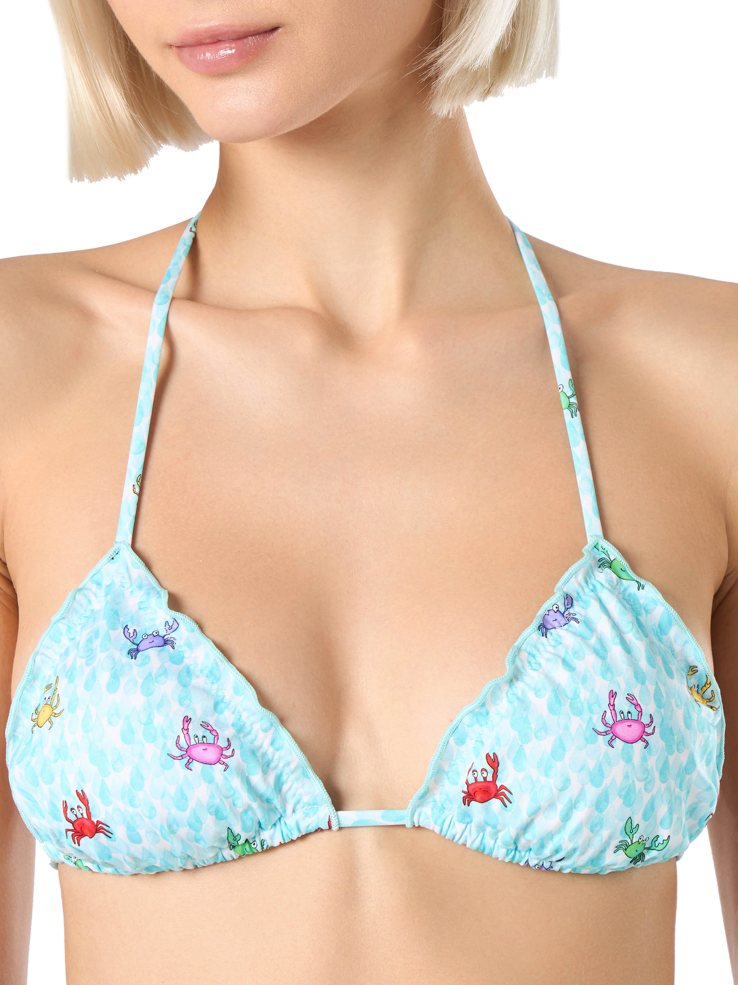Woman crab triangle classic bikini Sarius