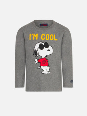 Boy t-shirt Snoopy print I'm Cool |Peanuts© Special Edition - MC2 Saint Barth