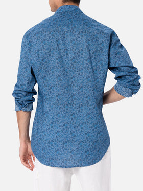 Man Emma & Georgina muslin cotton shirt Sikelia | MADE WITH LIBERTY FABRIC - MC2 Saint Barth