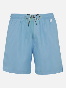 Man light blue swim shorts | PANTONE® SPECIAL EDITION - MC2 Saint Barth