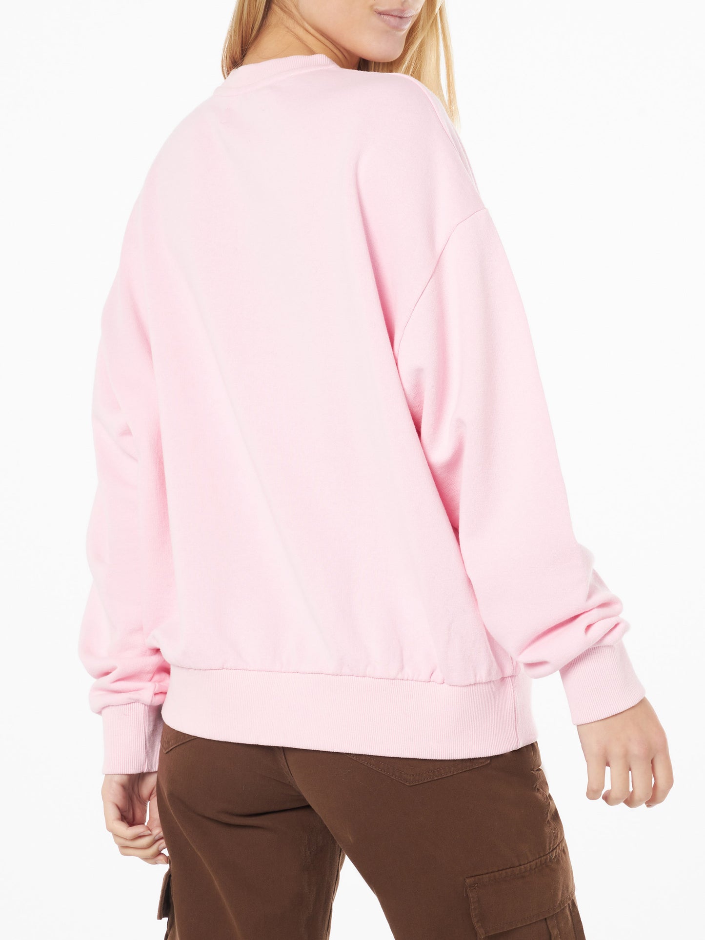 Woman pink sweatshirt with Snoopy print | Peanuts® Special Edition - MC2 Saint Barth