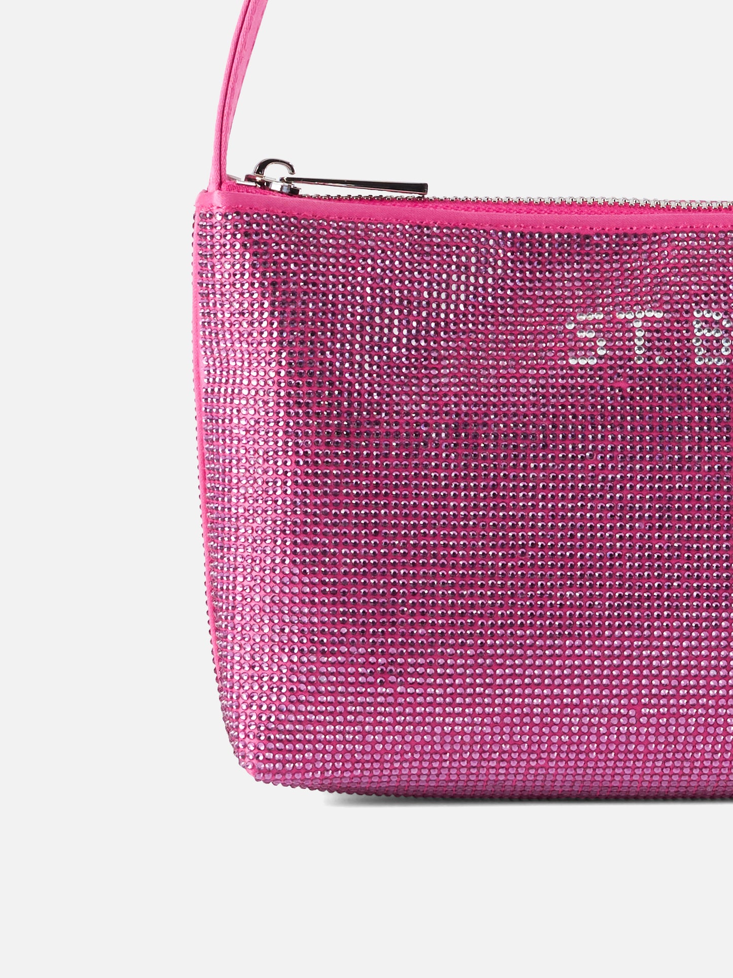 Mini bag with fuchsia rhinestones - MC2 Saint Barth