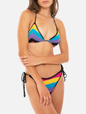 Woman crochet triangle bikini - MC2 Saint Barth
