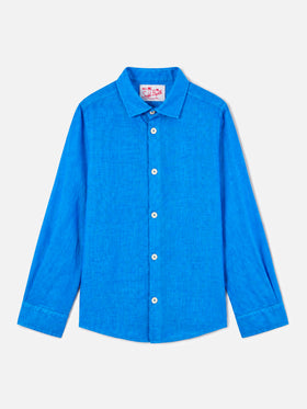 Camisa de lino Bluette para niño 