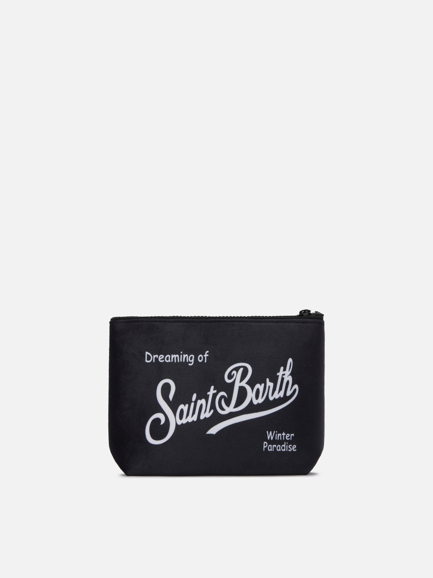 Pochette Aline effetto lana con stampa Nephenta | NEPENTHA SPECIAL EDITION