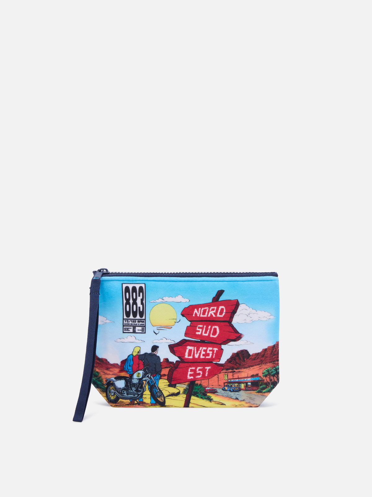 Light blue Aline pochette with album cover print | Special edition