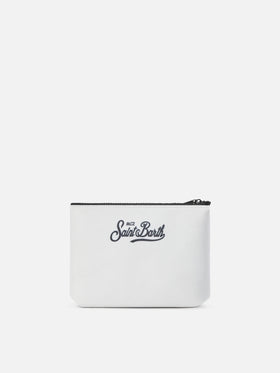 Off white Aline pochette with Mont Blanc print | Special edition