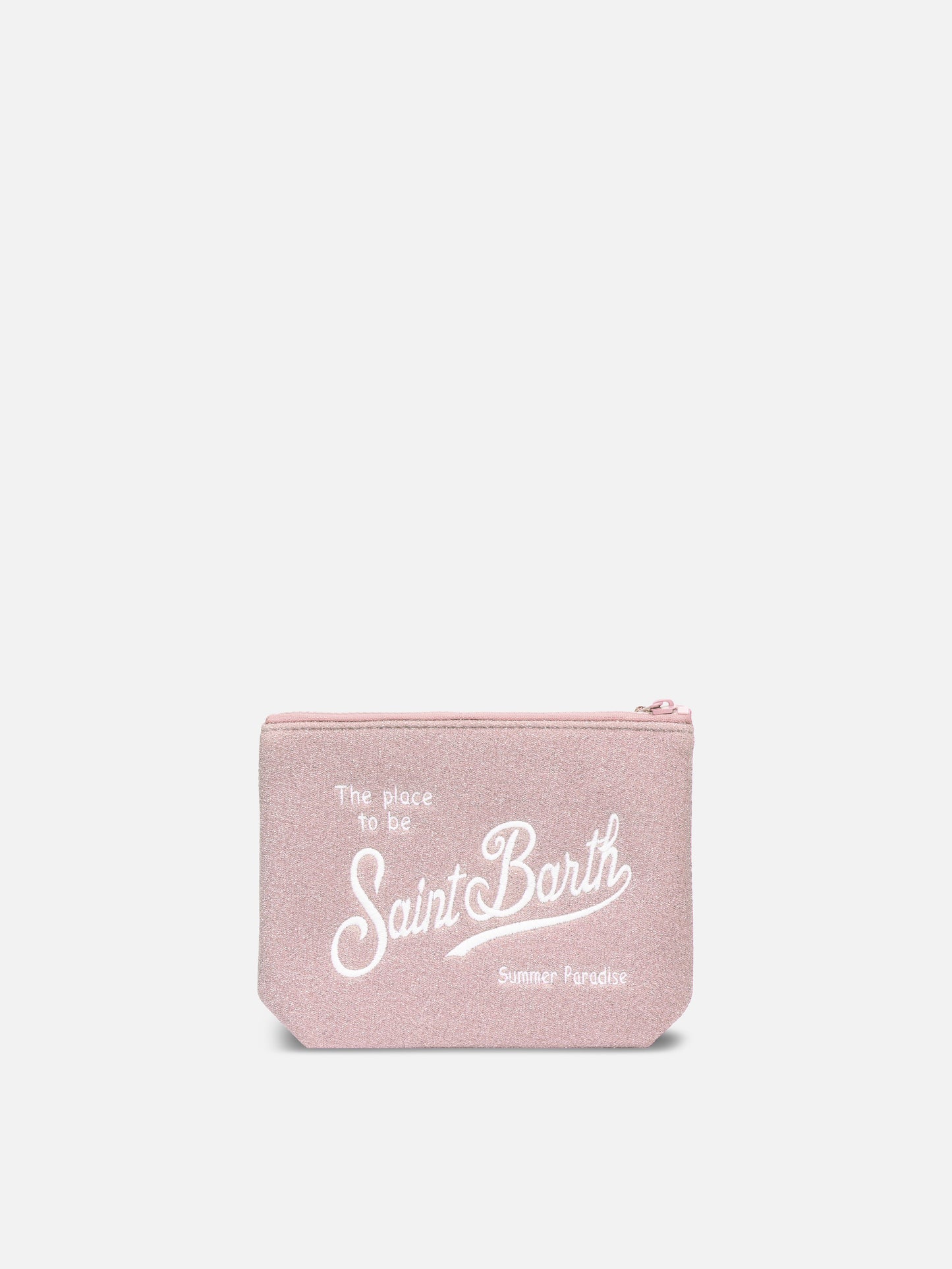 Aline pink  lurex pochette