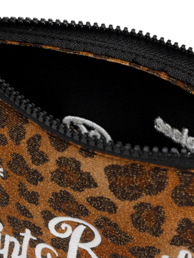 Aline lurex pochette with animalier print - MC2 Saint Barth