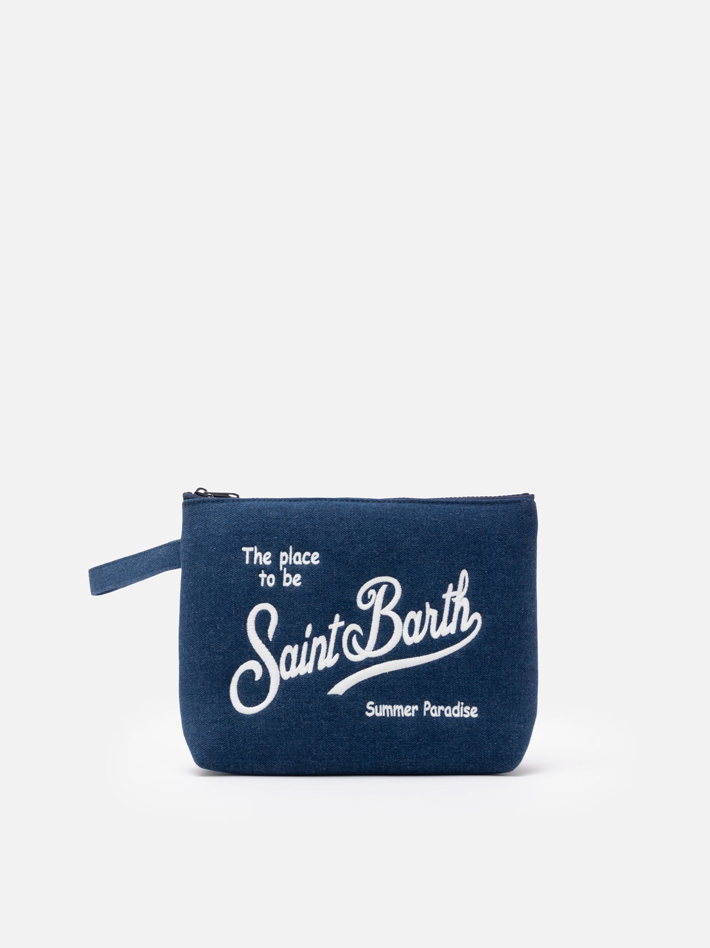 Aline L denim effect pochette - MC2 Saint Barth