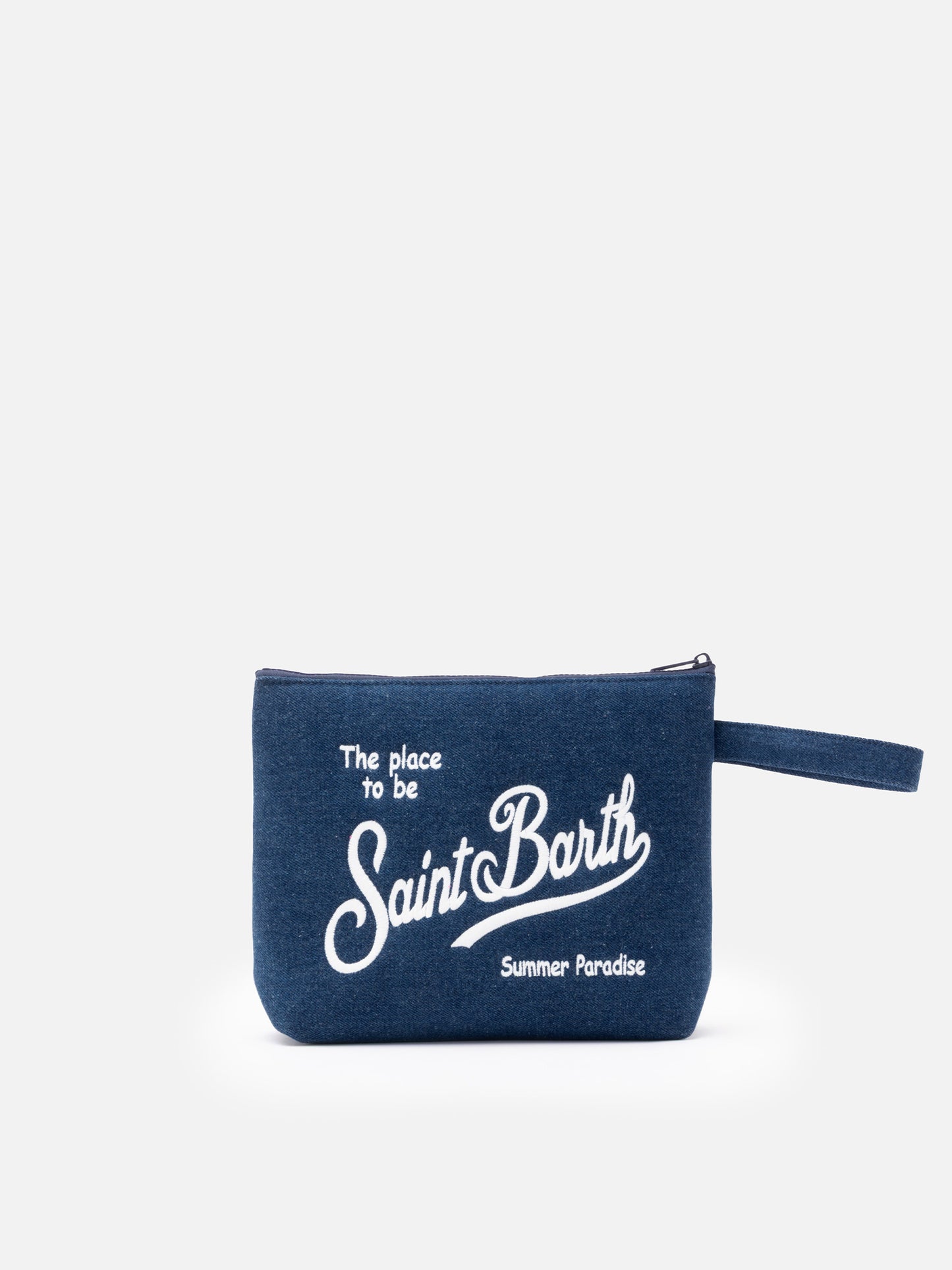 Aline L denim effect pochette - MC2 Saint Barth