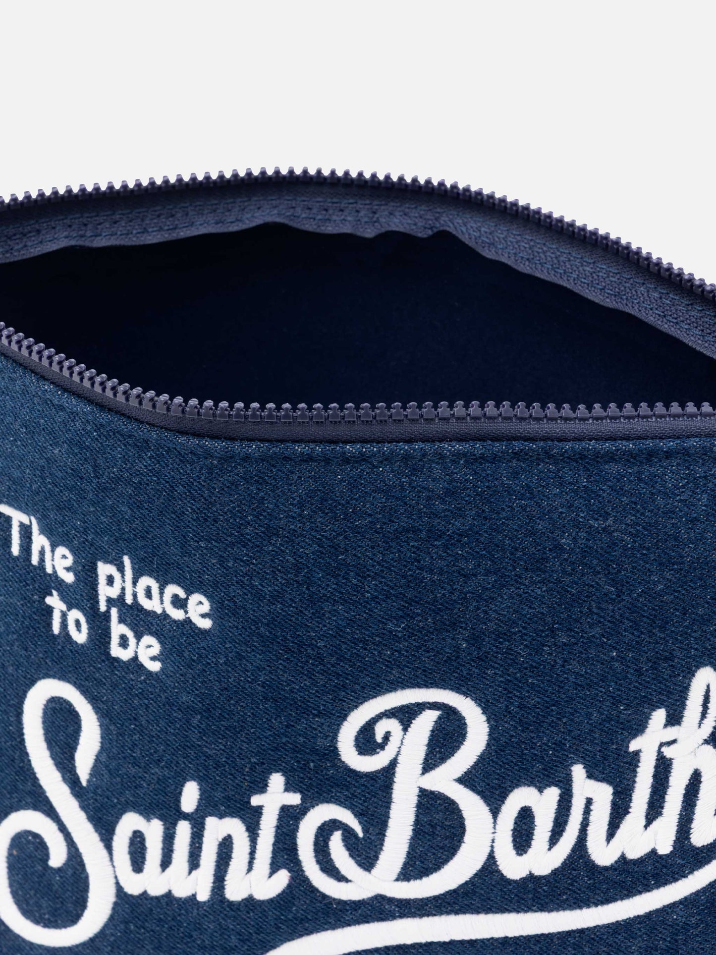 Aline L denim effect pochette - MC2 Saint Barth