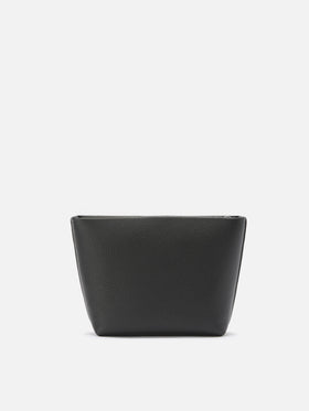 Aline Pouch in black leather