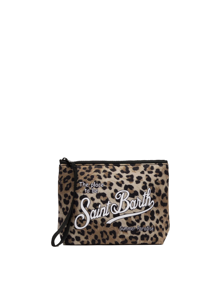 Aline scuba pochette with animalier print - MC2 Saint Barth
