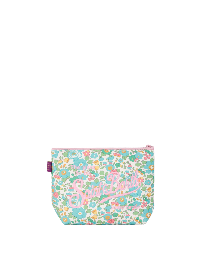 Aline scuba pochette with Betsy print | MADE WITH LIBERTY FABRIC - MC2 Saint Barth